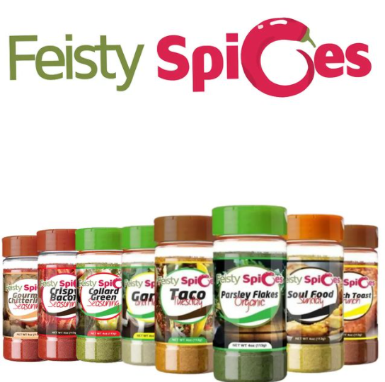 Feisty Spices Gourmet Chitterlings Seasoning, Zero Calories, Low
